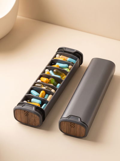 Aluminum Pill organizer