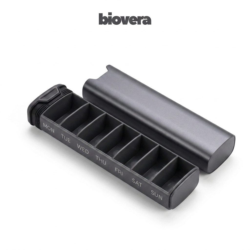 Biovera - Aluminum Pill Organizer 50% Off